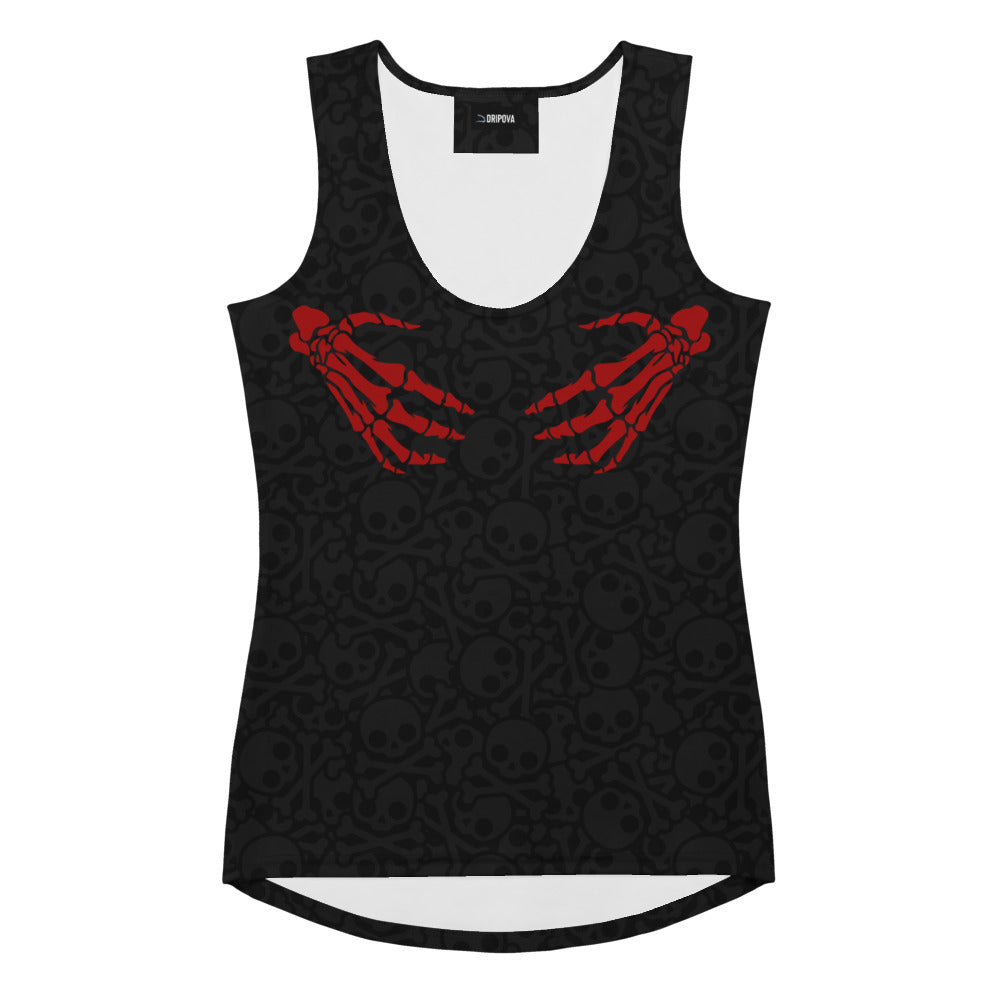 Grave Grip Skeleton Tank Top