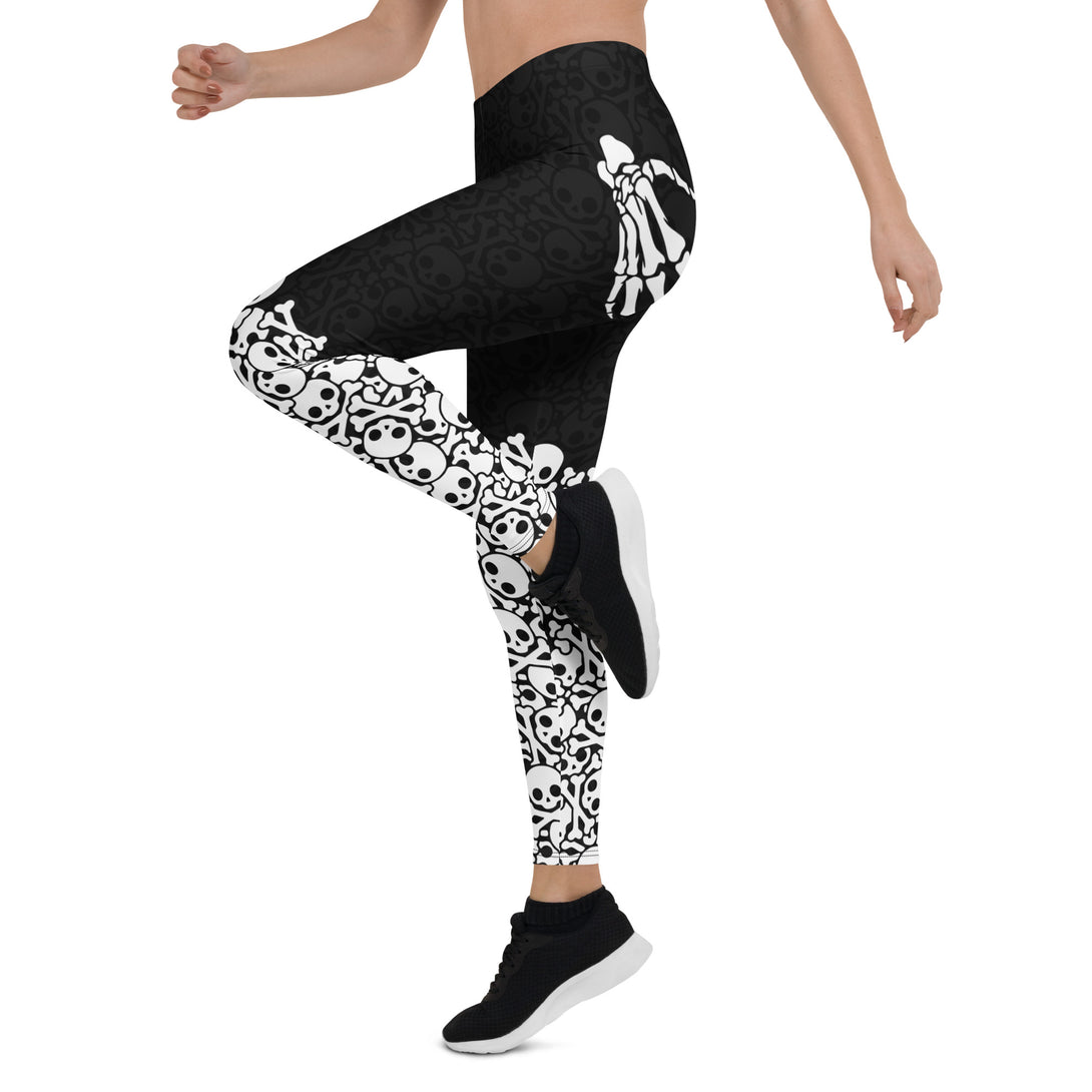 Grave Grip Skeleton Leggings