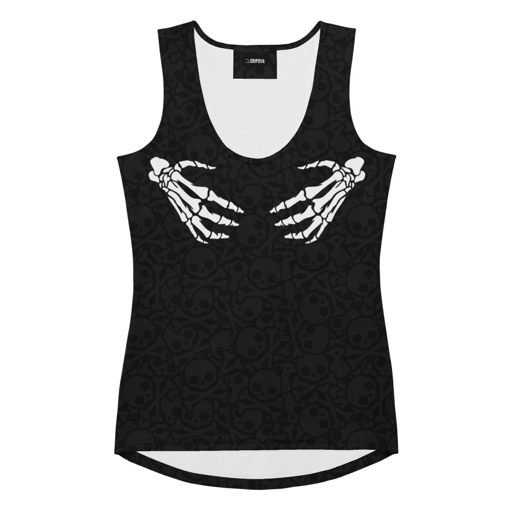 Grave Grip Skeleton Tank Top
