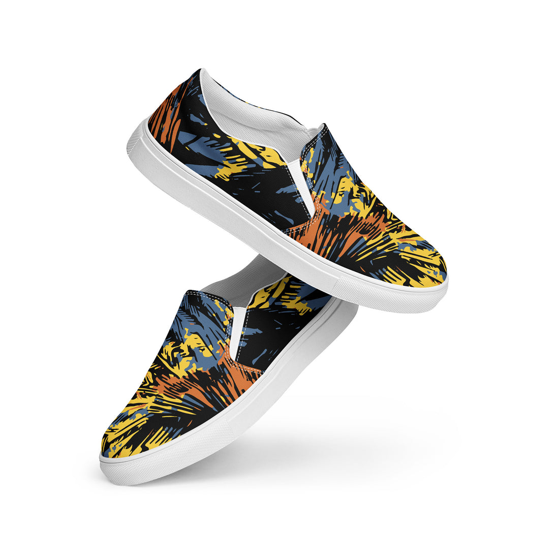 Grunge Spirit Featherstorm Slip-On Canvas Shoes