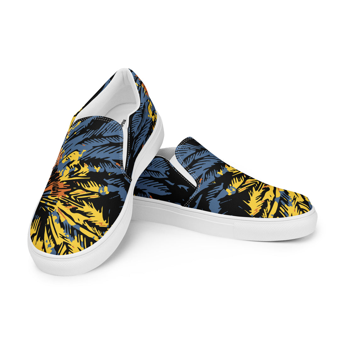 Grunge Spirit Featherstorm Slip-On Canvas Shoes