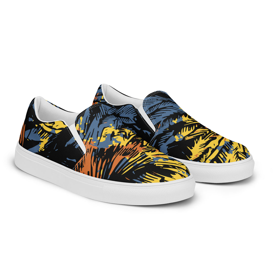 Grunge Spirit Featherstorm Slip-On Canvas Shoes
