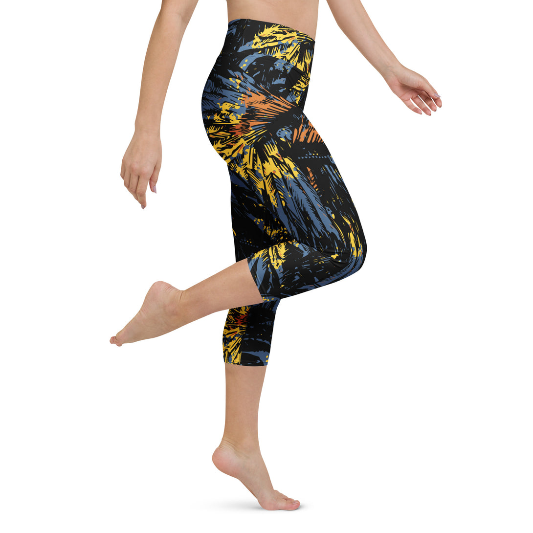 Grunge Spirit Featherstorm Yoga Capris