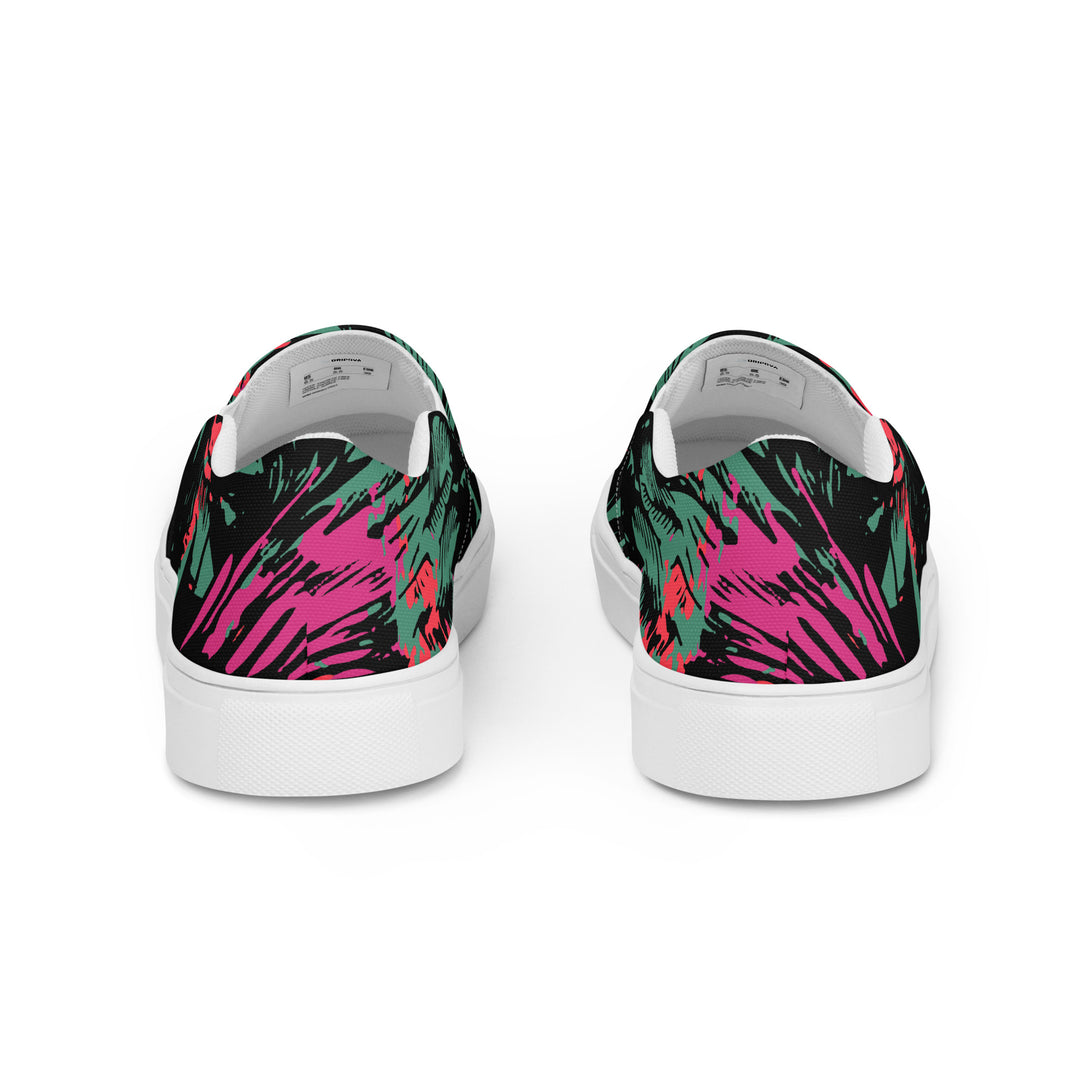 Grunge Spirit Featherstorm Slip-On Canvas Shoes