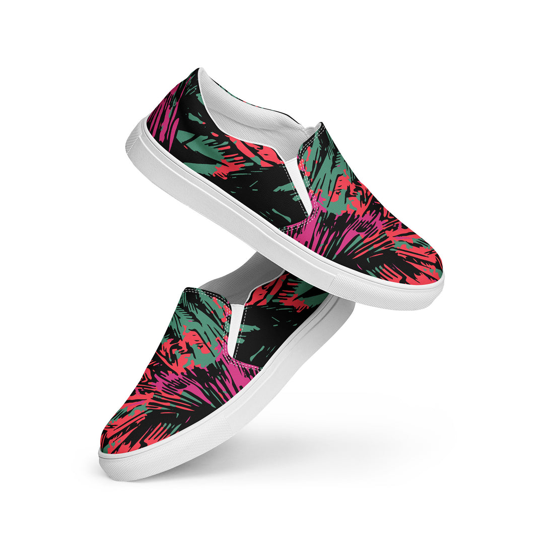 Grunge Spirit Featherstorm Slip-On Canvas Shoes