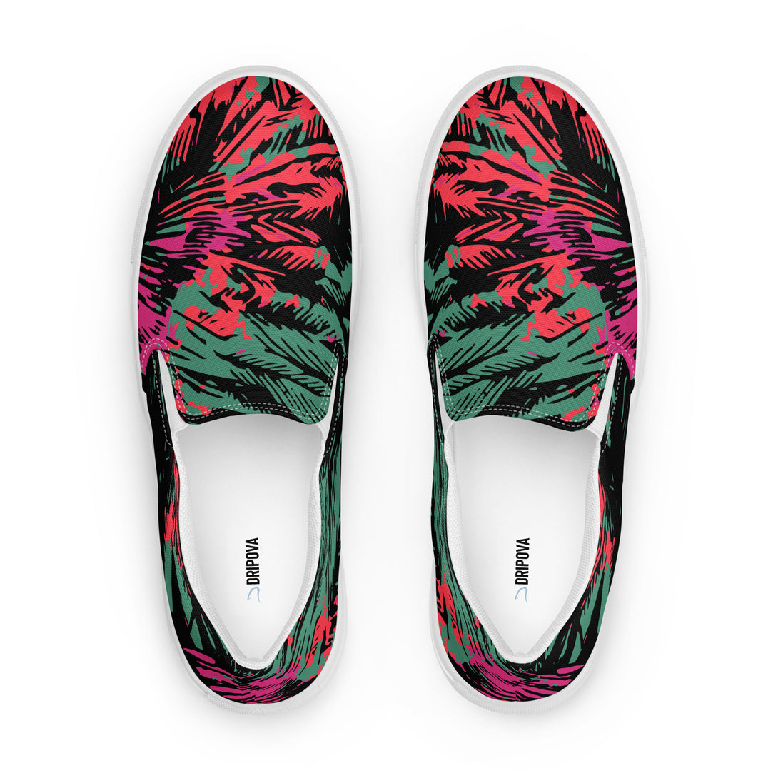 Grunge Spirit Featherstorm Slip-On Canvas Shoes