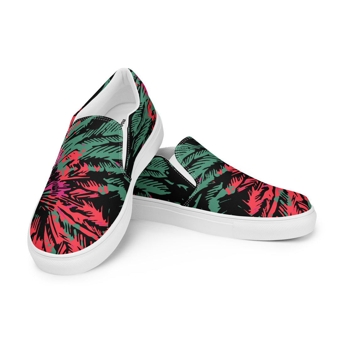 Grunge Spirit Featherstorm Slip-On Canvas Shoes
