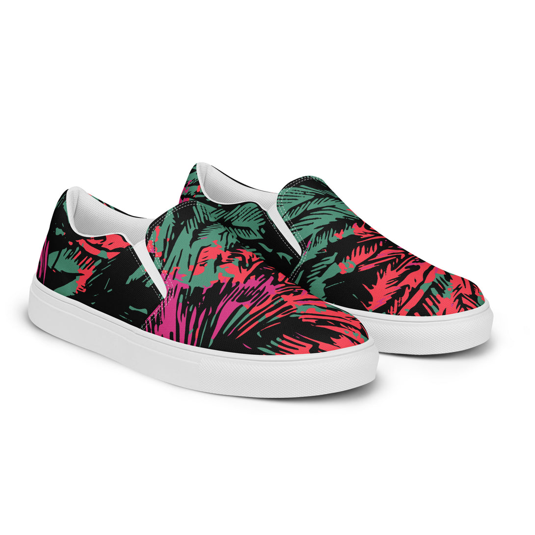 Grunge Spirit Featherstorm Slip-On Canvas Shoes