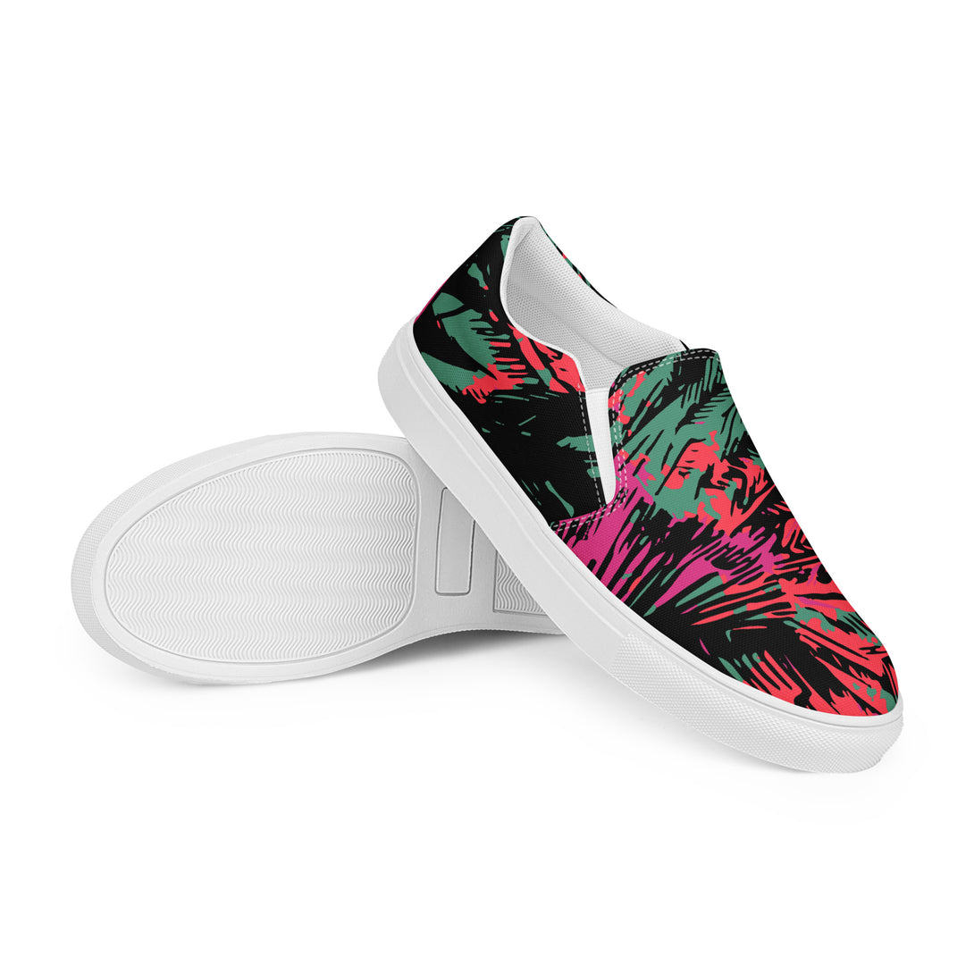 Grunge Spirit Featherstorm Slip-On Canvas Shoes