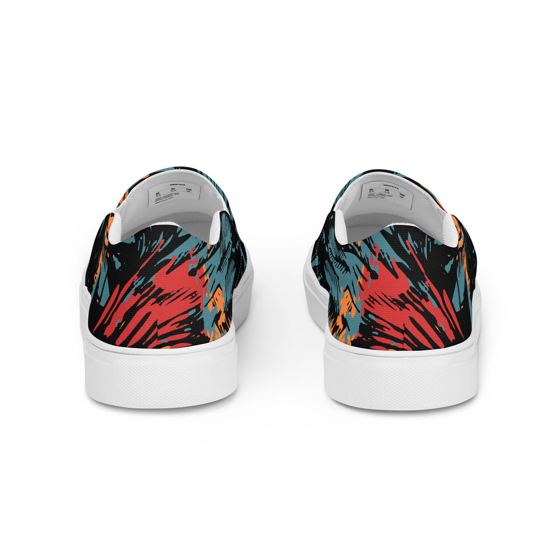 Grunge Spirit Featherstorm Slip-On Canvas Shoes