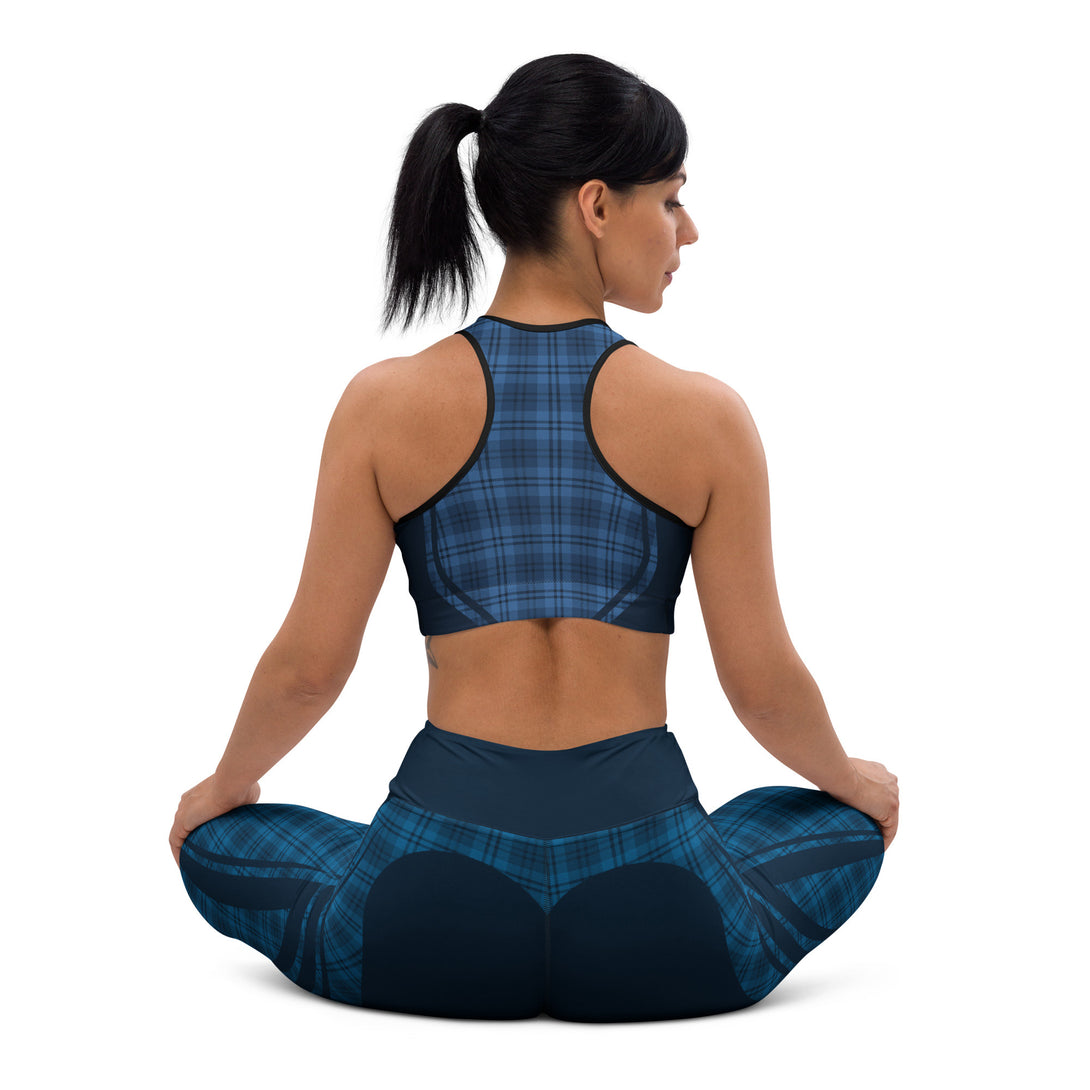 Heart Shaped Crave Plaid Yoga Leggings