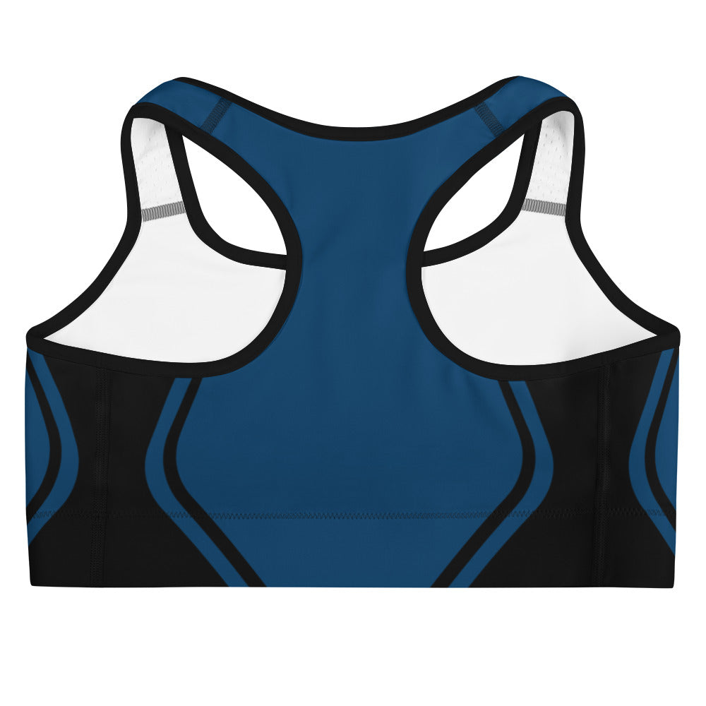Heart Shaped Wave Sports Bra