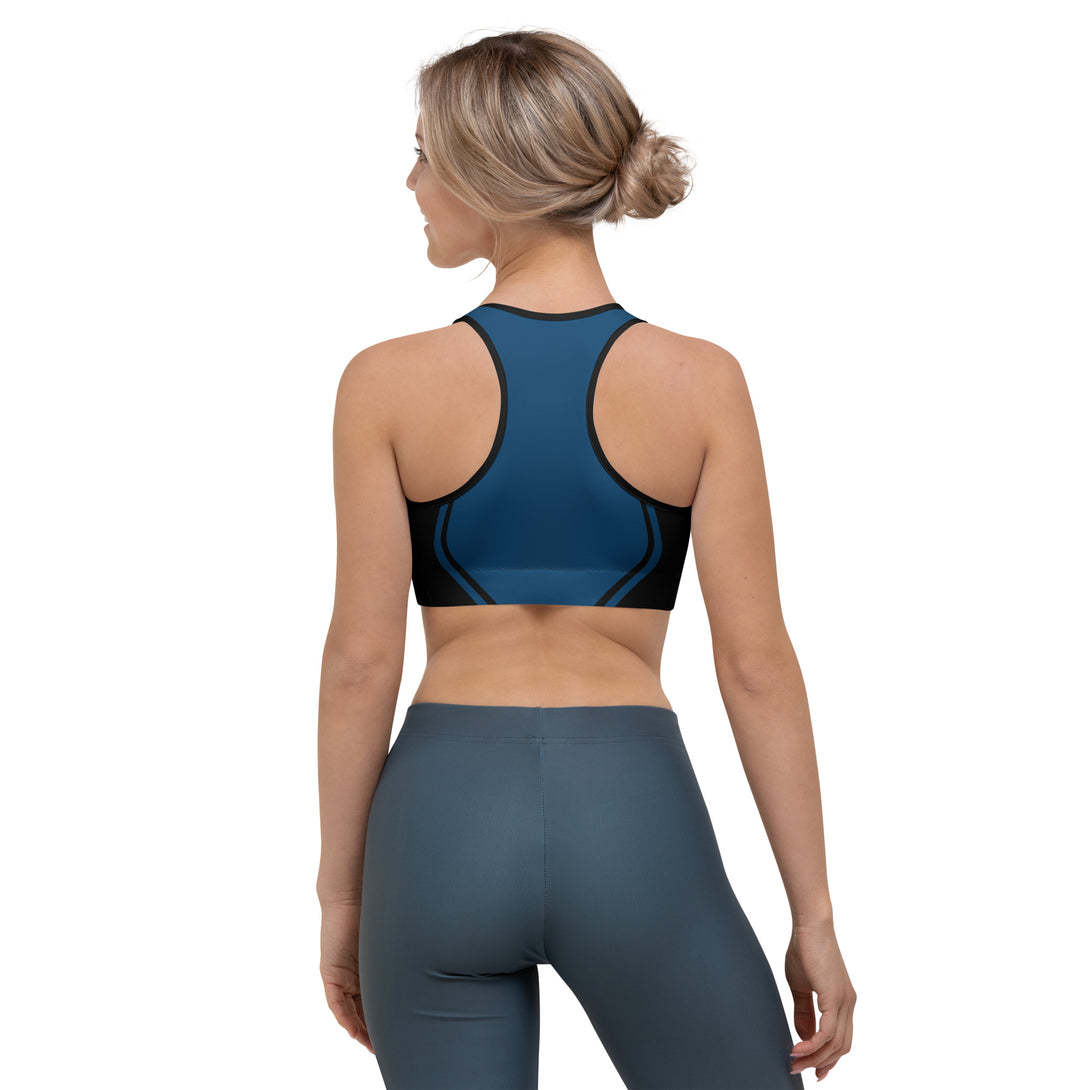 Heart Shaped Wave Sports Bra
