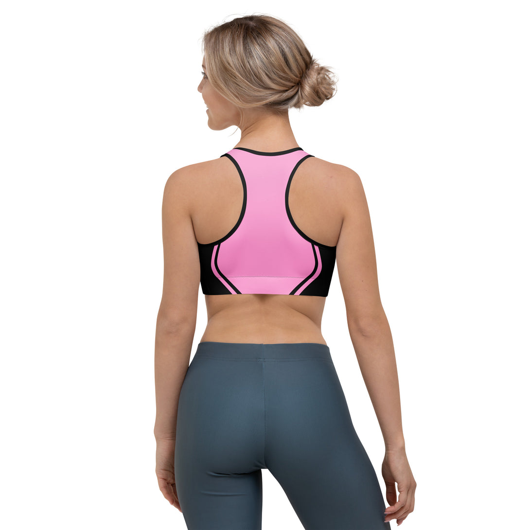Heart Shaped Wave Sports Bra