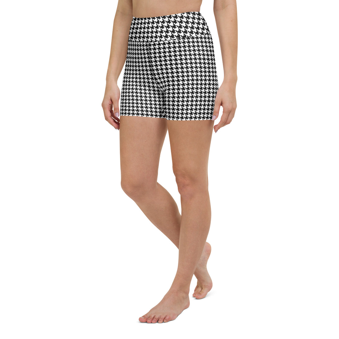 Heritage Houndstooth Vibe Yoga Shorts