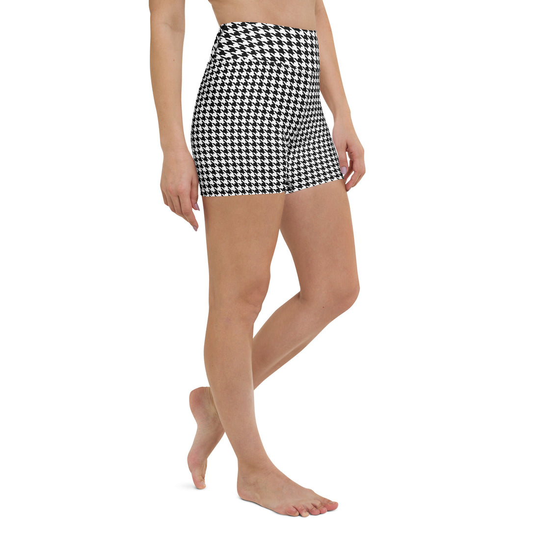 Heritage Houndstooth Vibe Yoga Shorts