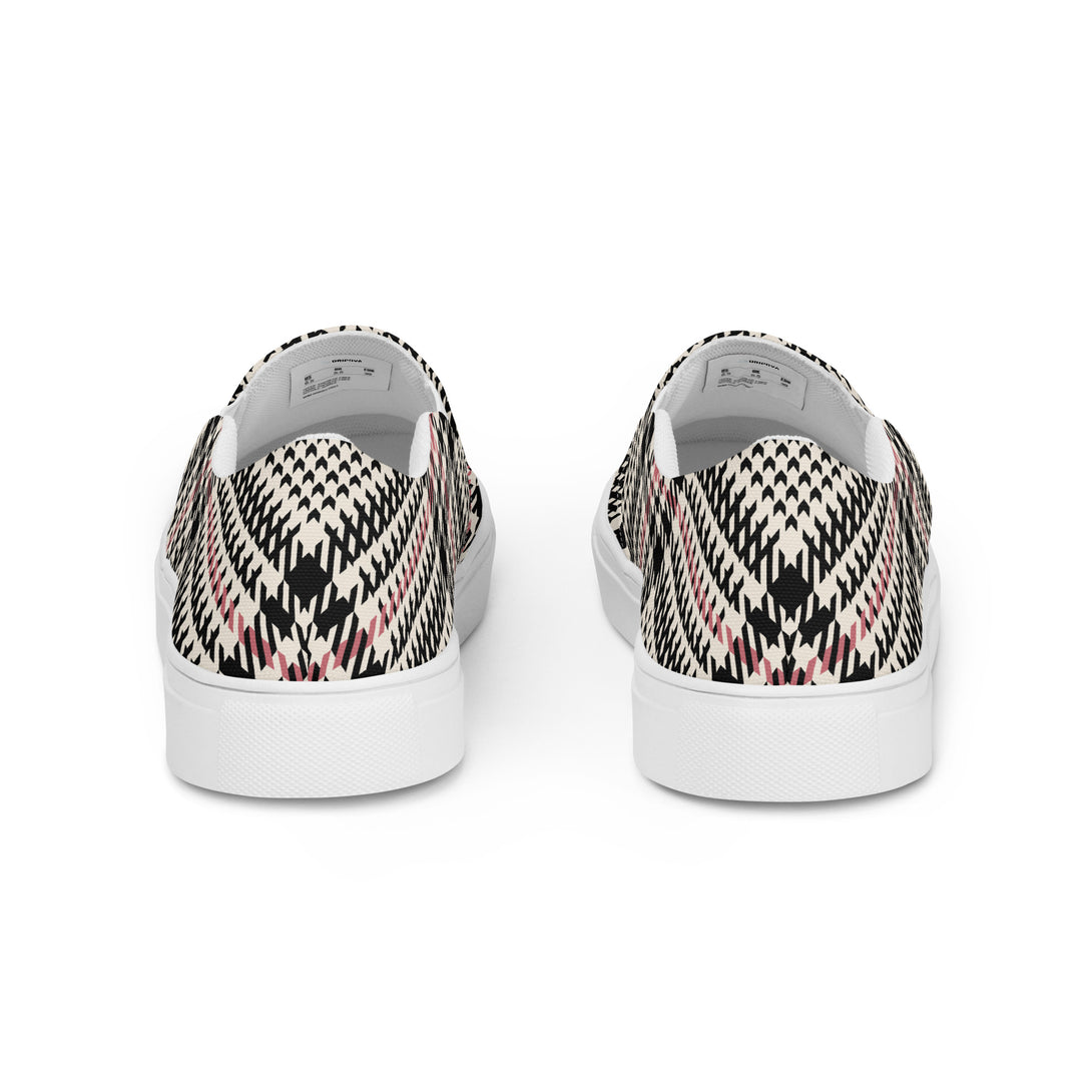 Heritage Weave Plaid Slip-On Canvas Shoes