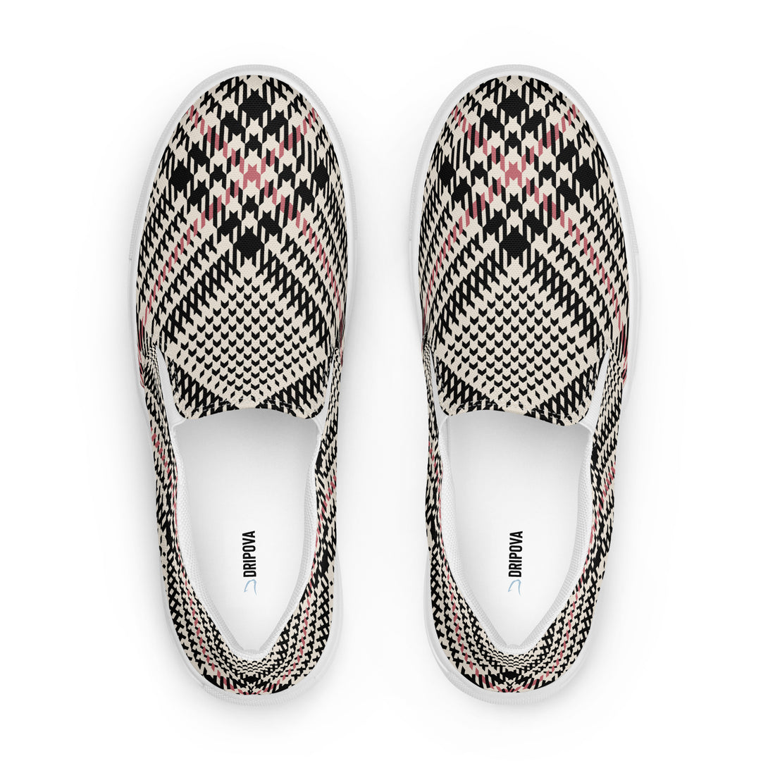 Heritage Weave Plaid Slip-On Canvas Shoes