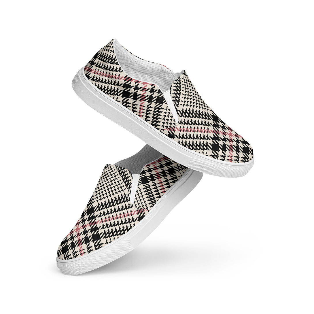 Heritage Weave Plaid Slip-On Canvas Shoes