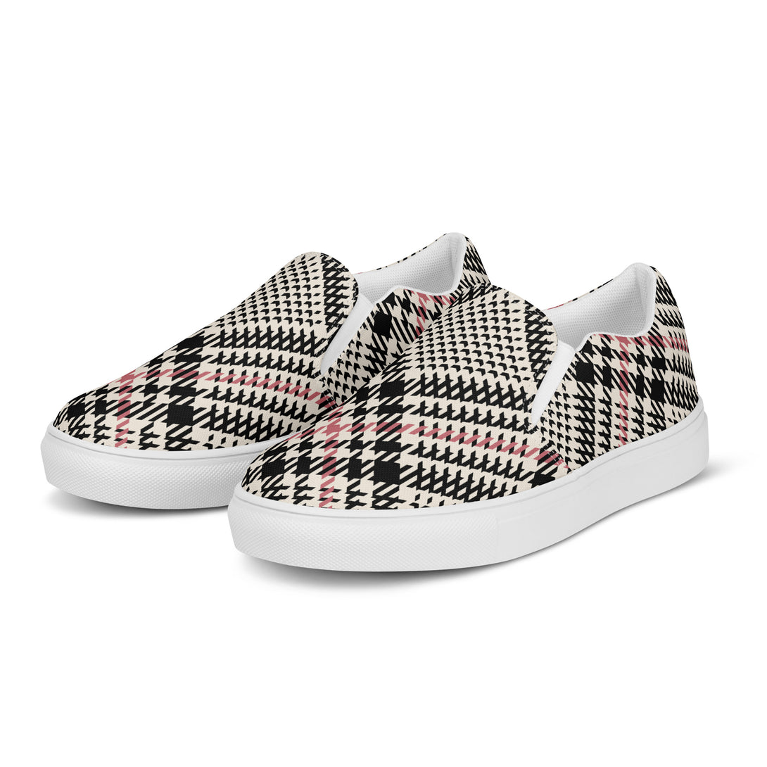 Heritage Weave Plaid Slip-On Canvas Shoes