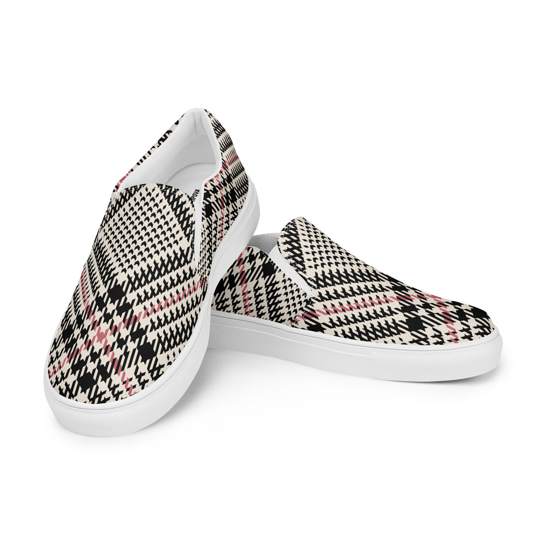 Heritage Weave Plaid Slip-On Canvas Shoes