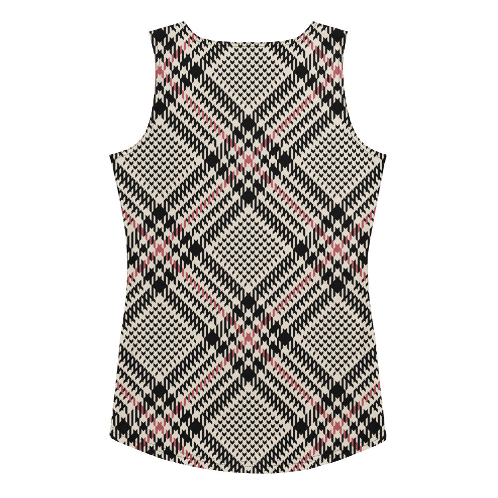 Heritage Weave Plaid Tank Top