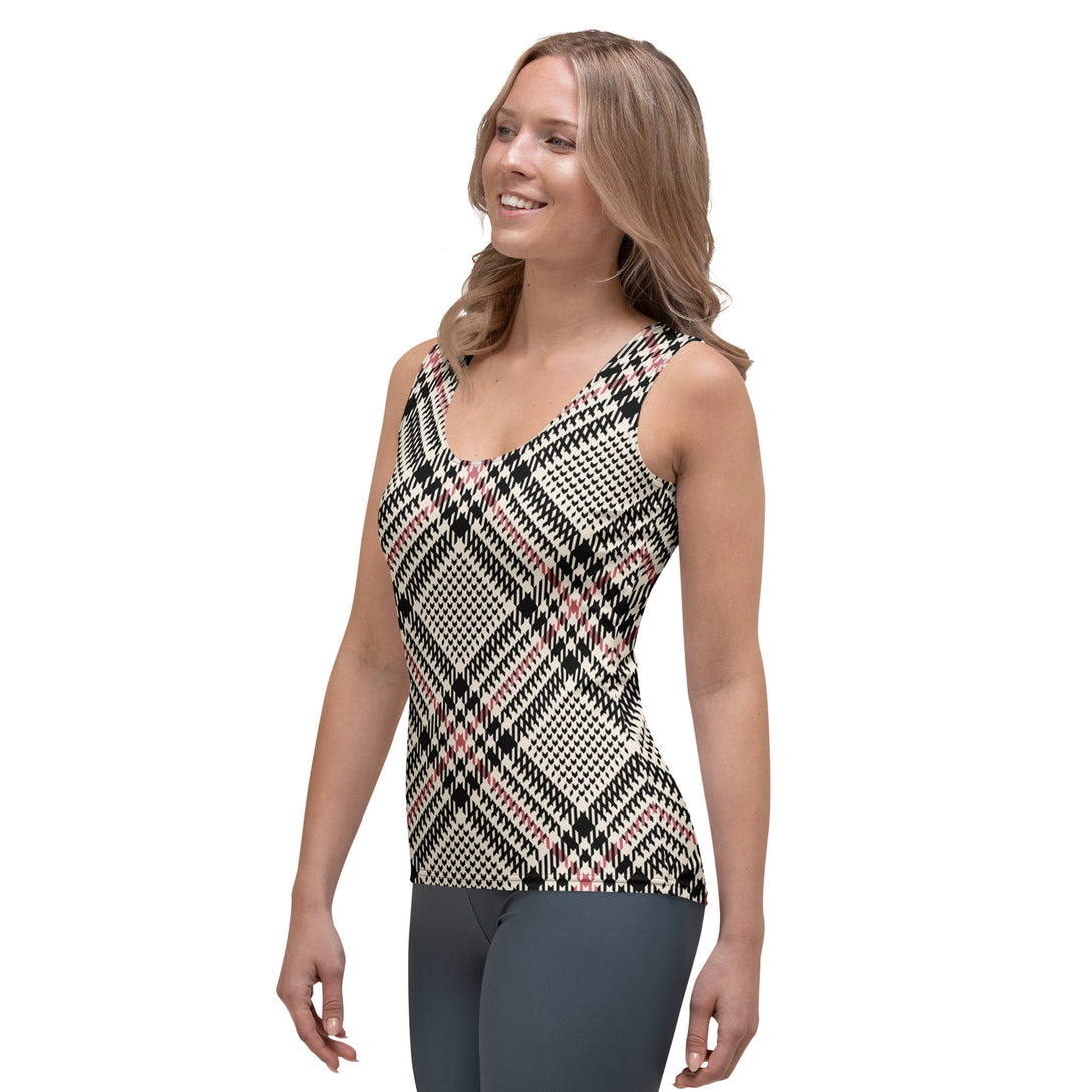 Heritage Weave Plaid Tank Top