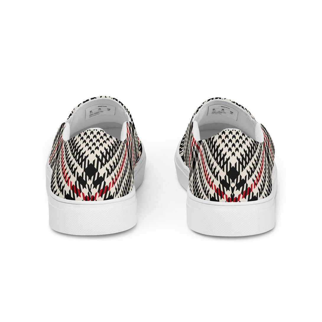 Heritage Weave Plaid Slip-On Canvas Shoes
