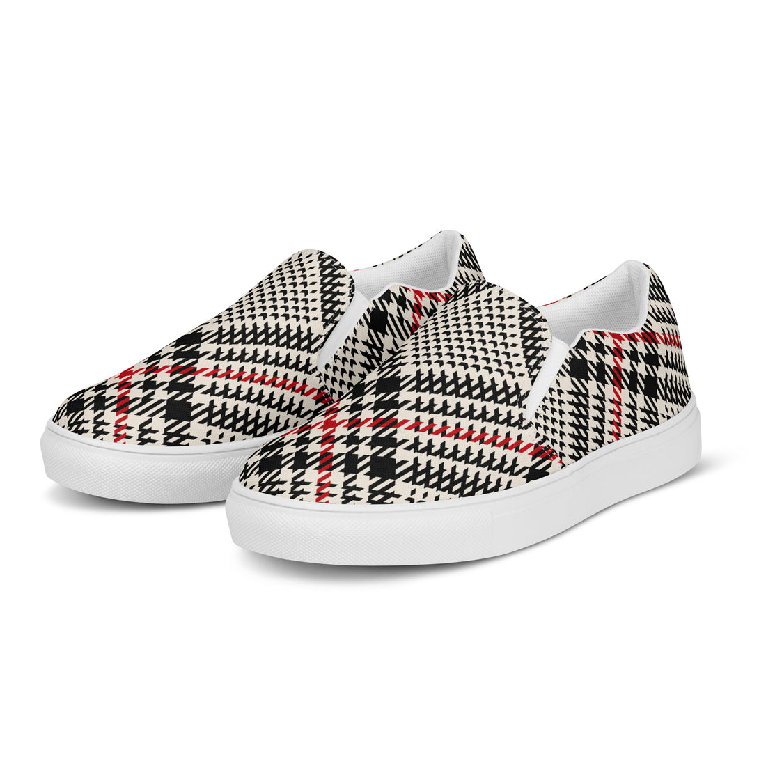 Heritage Weave Plaid Slip-On Canvas Shoes