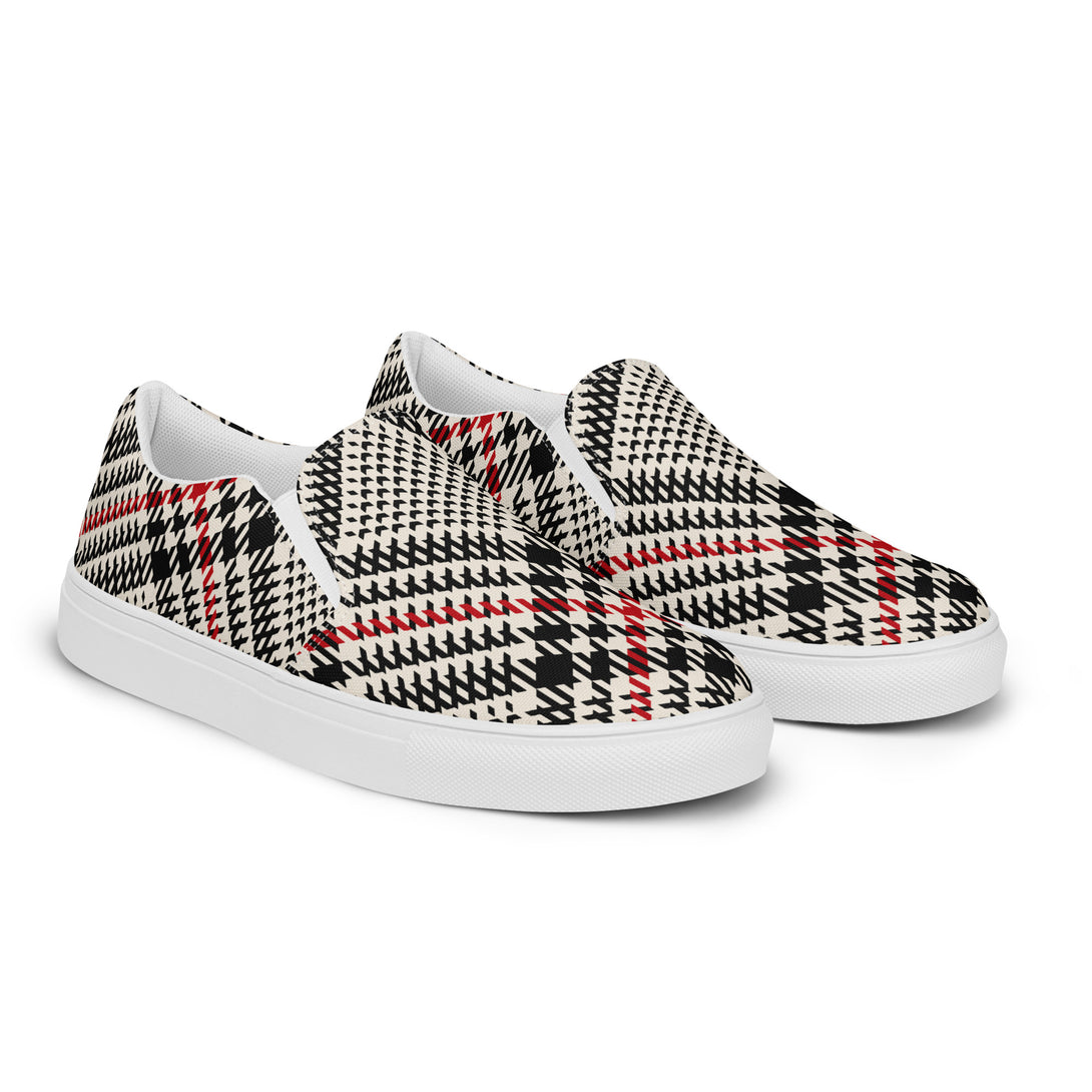 Heritage Weave Plaid Slip-On Canvas Shoes