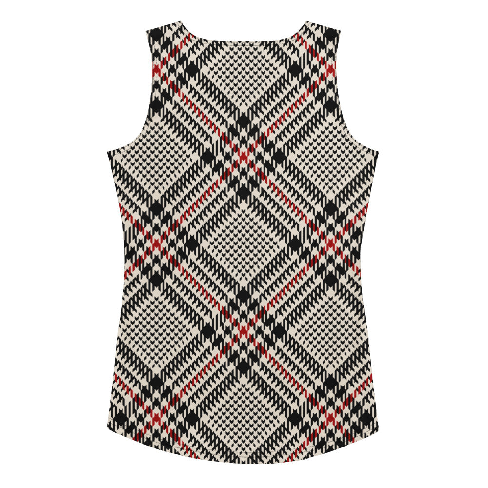 Heritage Weave Plaid Tank Top