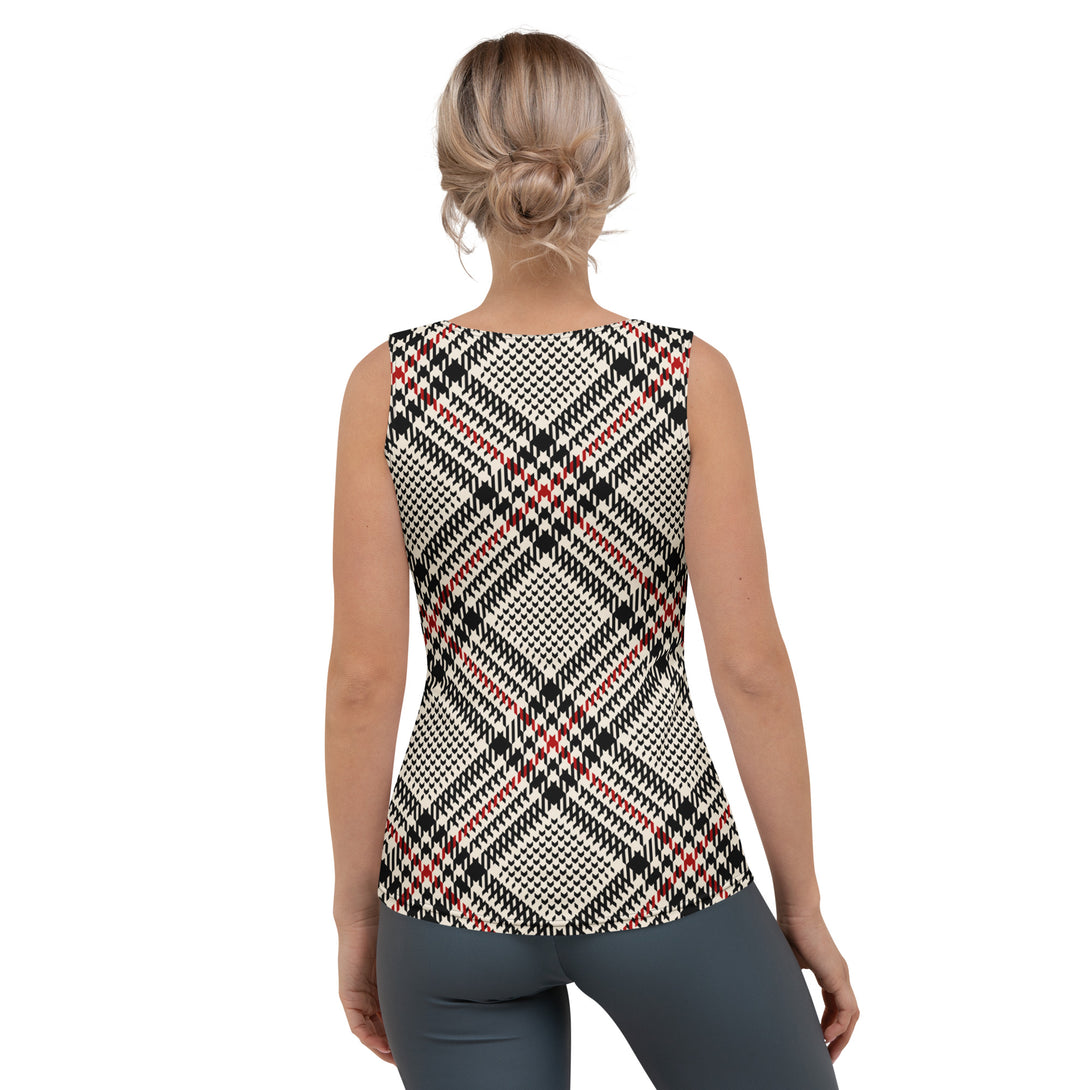 Heritage Weave Plaid Tank Top
