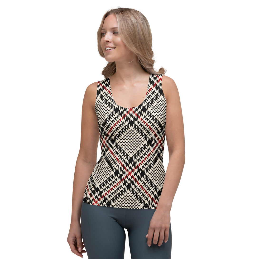 Heritage Weave Plaid Tank Top