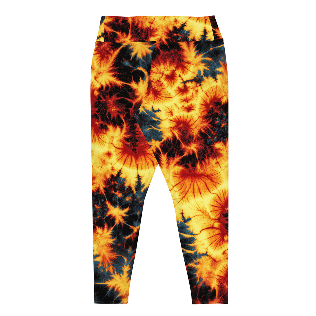 Inferno Burst Plus Size Leggings