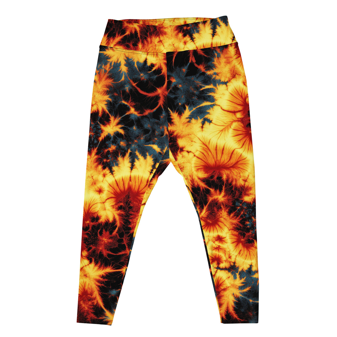 Inferno Burst Plus Size Leggings