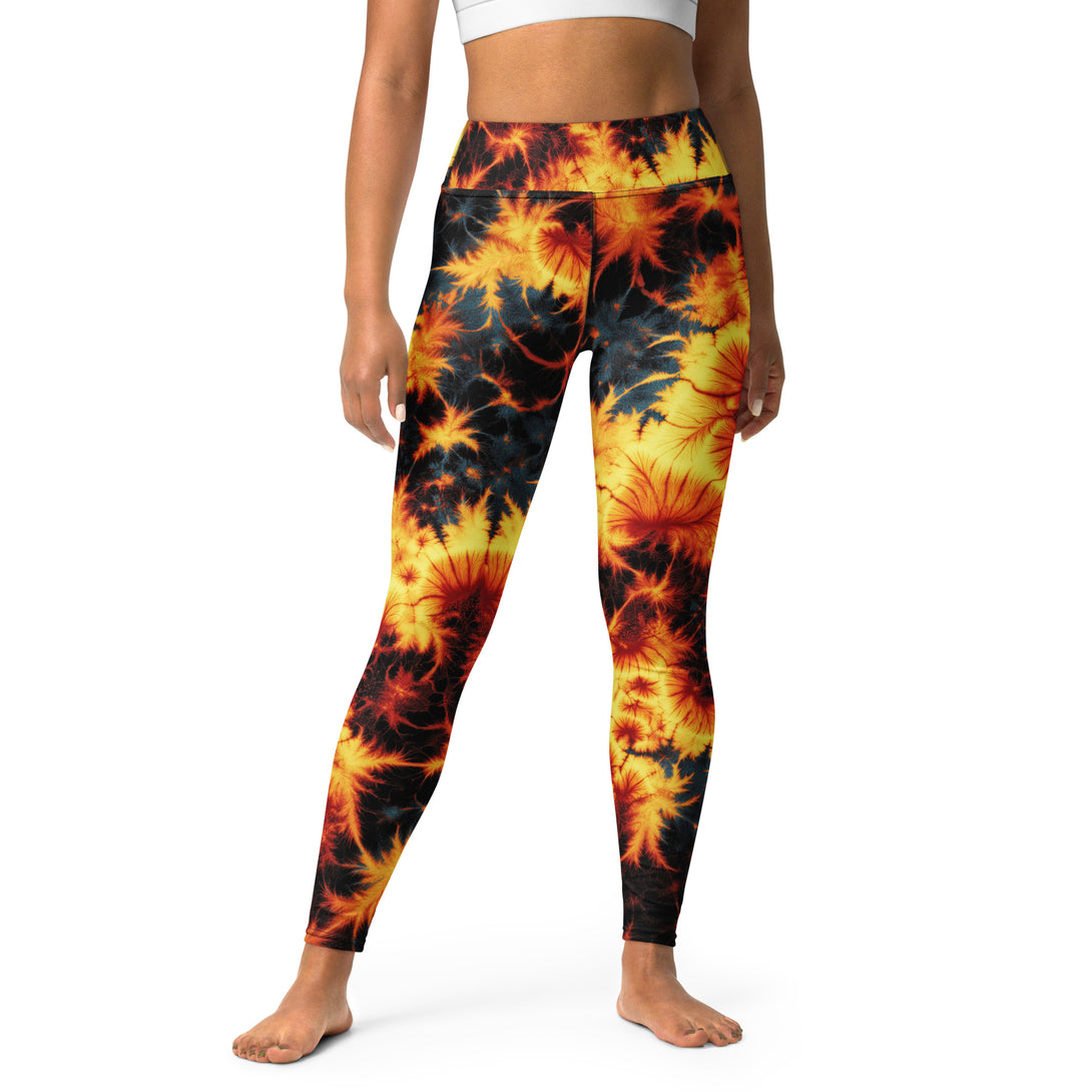 Inferno Burst Yoga Leggings