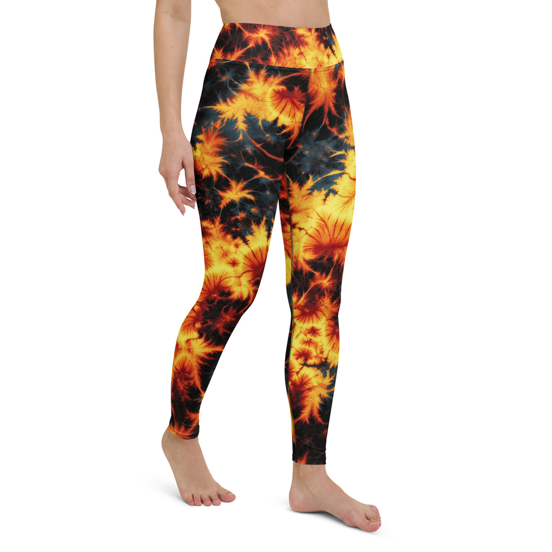 Inferno Burst Yoga Leggings
