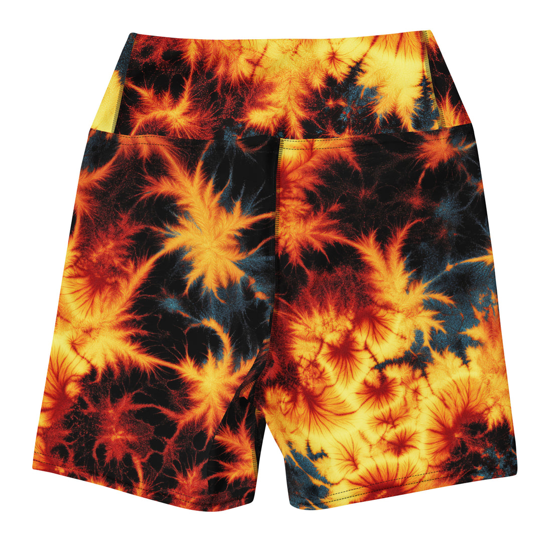 Inferno Burst Yoga Shorts