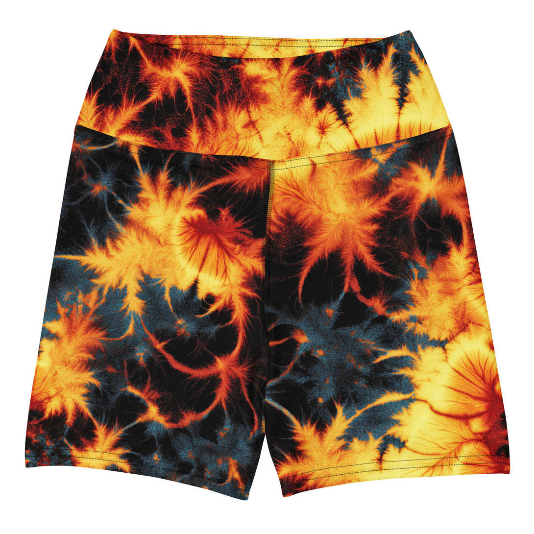 Inferno Burst Yoga Shorts