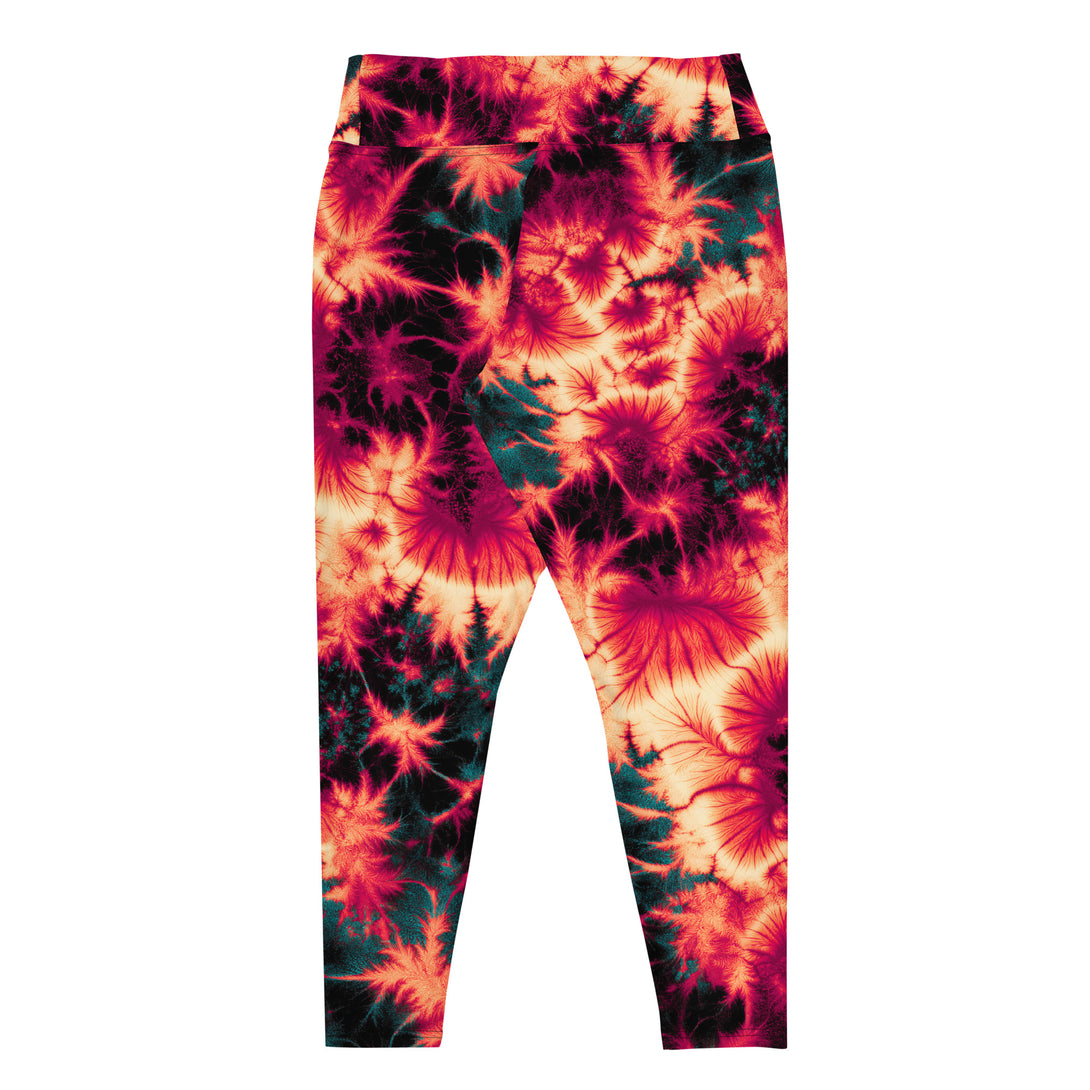Inferno Burst Plus Size Leggings