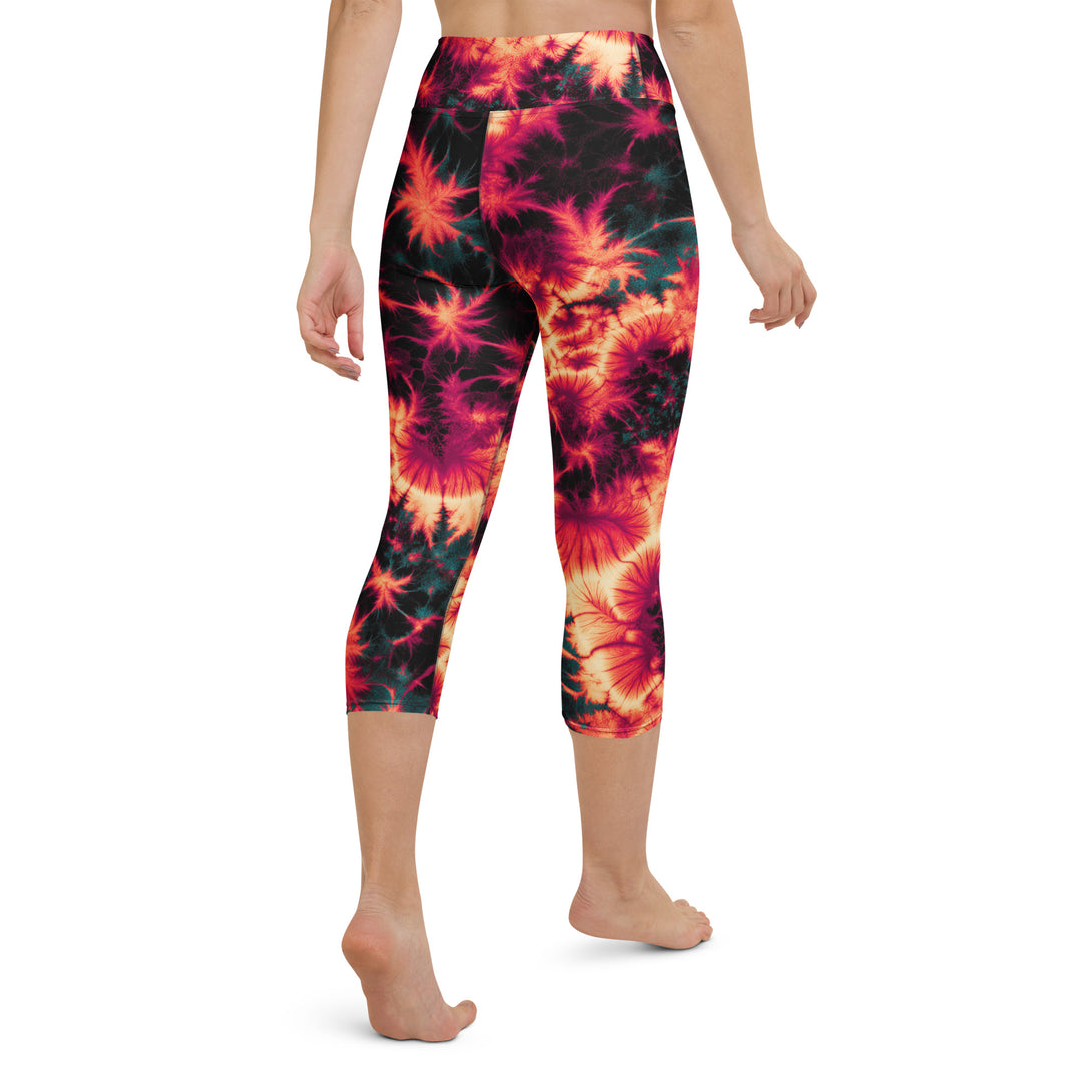Inferno Burst Yoga Capris