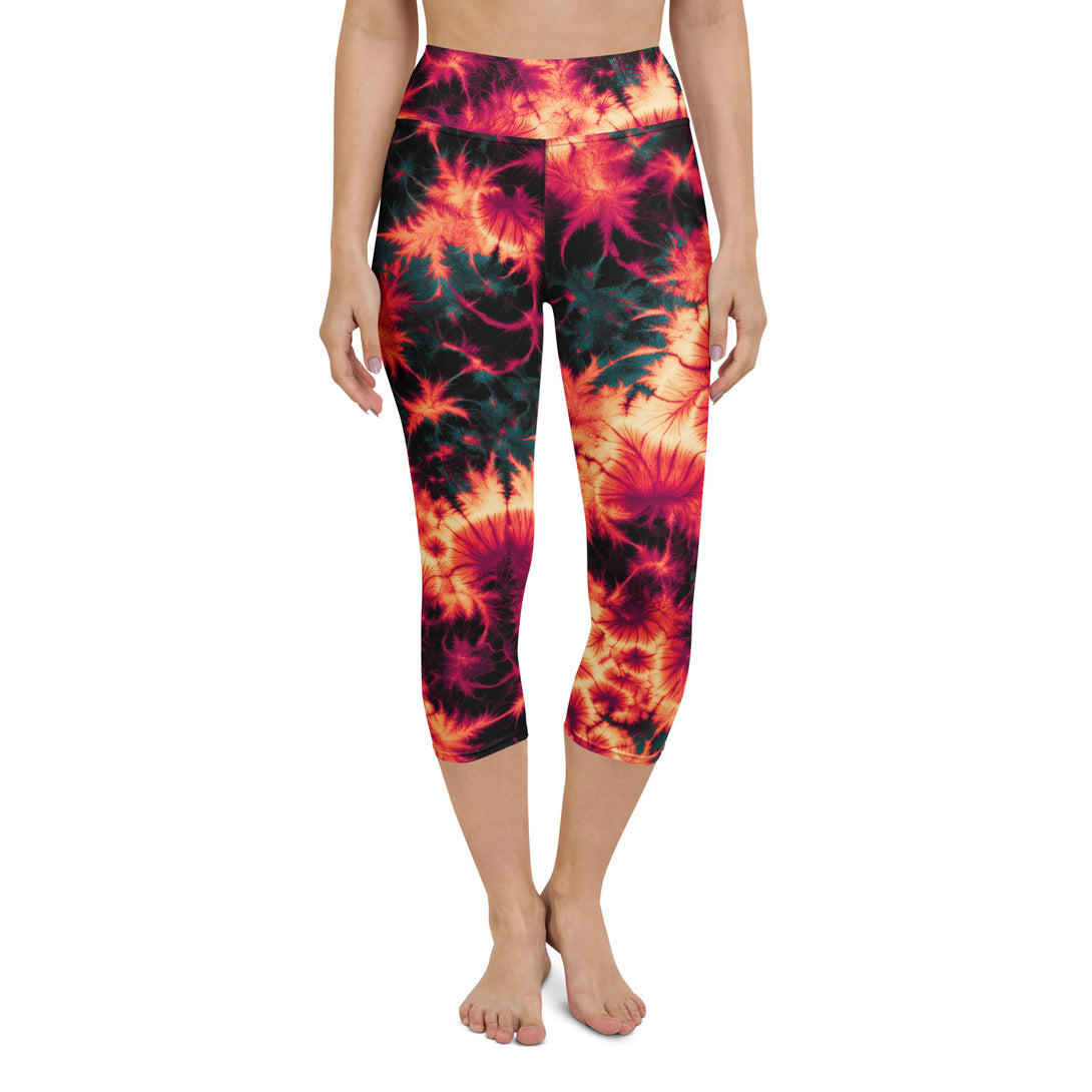 Inferno Burst Yoga Capris