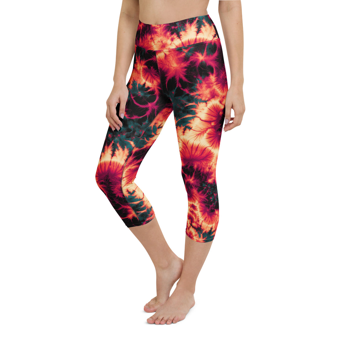 Inferno Burst Yoga Capris