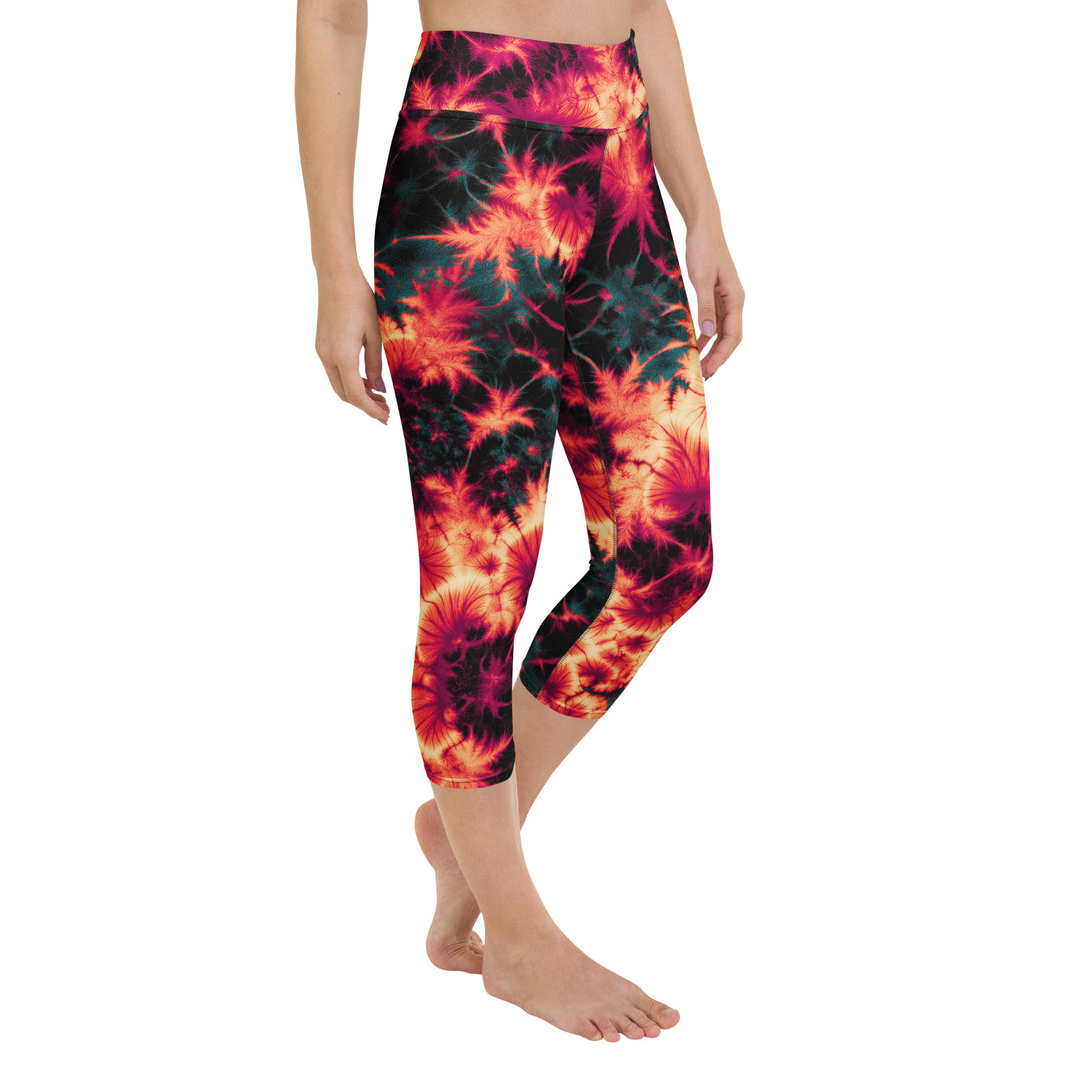 Inferno Burst Yoga Capris