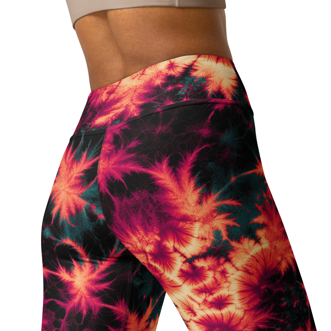 Inferno Burst Yoga Leggings