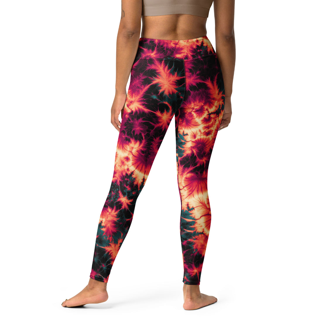 Inferno Burst Yoga Leggings
