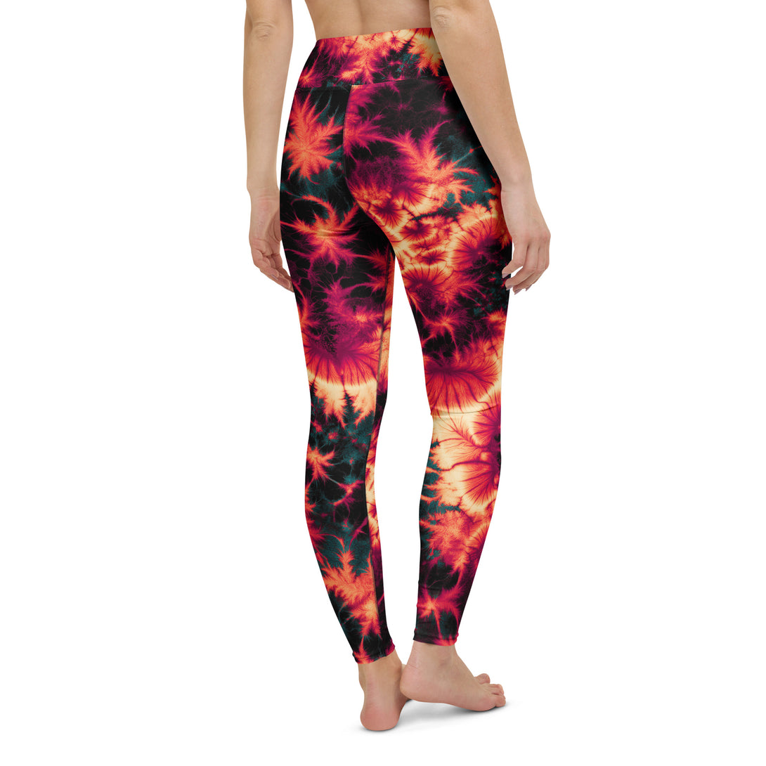 Inferno Burst Yoga Leggings