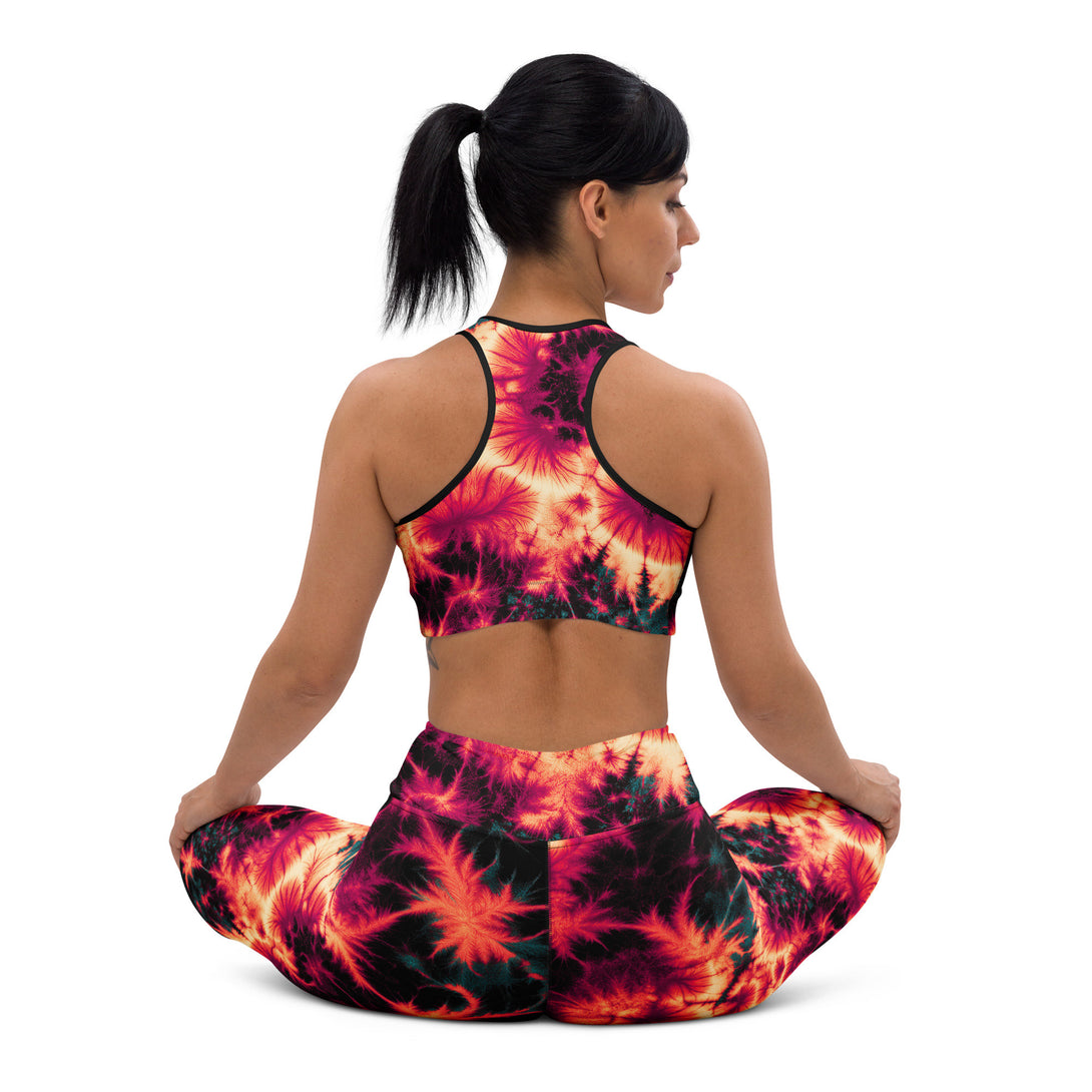 Inferno Burst Yoga Leggings