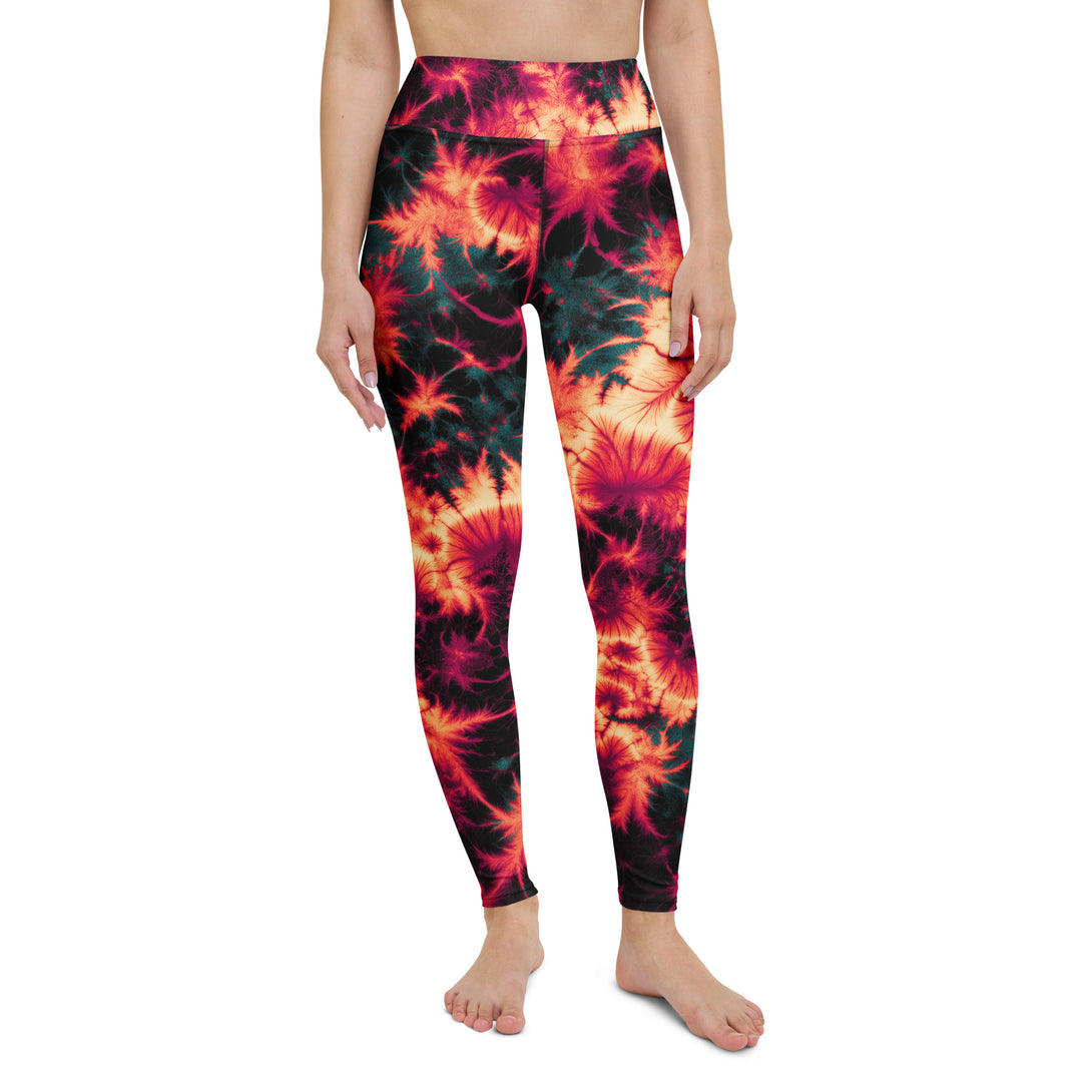 Inferno Burst Yoga Leggings
