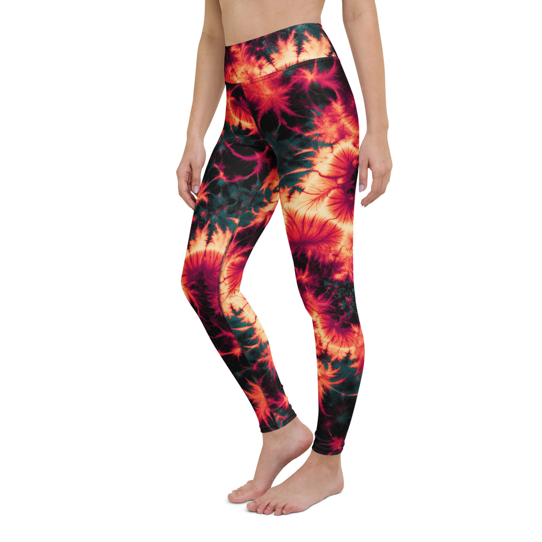 Inferno Burst Yoga Leggings